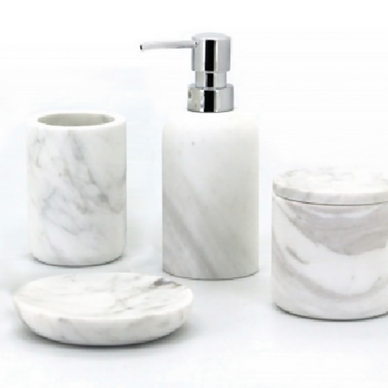 Soap dispenser Marble SANA White Spirella