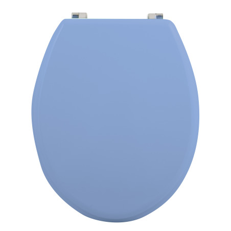 Asiento WC CLÉO MDF Azul - Bisagras Acero Inoxidable MSV