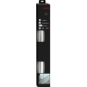 Rod bar for modular corner shower curtain to fix in Aluminum DECOR UNIVERSAL Shiny finish Spirella