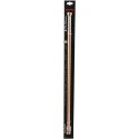 Barre tringle pour rideau de douche ou baignoire extensible sans perçage en Alu KRETA 75-125cm Cuivré Spirella