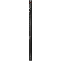 Rod bar for extendable shower curtain or bathtub without drilling in Aluminum KRETA 125-220cm Black Titan Spirella