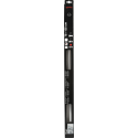 Rod bar for extendable shower curtain or bathtub without drilling in Aluminum MAGIC 75-125cm Shiny finish Spirella