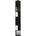 Rod bar for modular corner shower curtain to fix in Aluminum MAGIC UNIVERSAL White Spirella