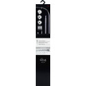 Rod bar for corner shower curtain to fix in stainless steel SLIM 170x75cm Chrome Spirella