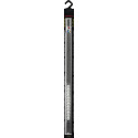 Rod bar for extendable shower curtain or bathtub without drilling in Aluminum SURPRISE 75-125cm Gray Spirella