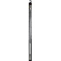 Rod bar for extendable shower curtain or bathtub without drilling in Aluminum SURPRISE 125-210cm Spirella Gray