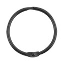 Spirella 12er Set Duschvorhangringe RINGO SMALL Mattschwarz