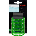 Set di 12 anelli per Tenda doccia C-MINOR Verde Chiaro Spirella