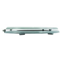 MSV WC-Sitz MDF CARDIFF Grau - Edelstahlscharniere