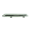 Sedile WC in MDF grigio - Cerniere MSV in acciaio inox