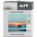 Sedile WC SUNSET in MDF - cerniere MSV in acciaio inox