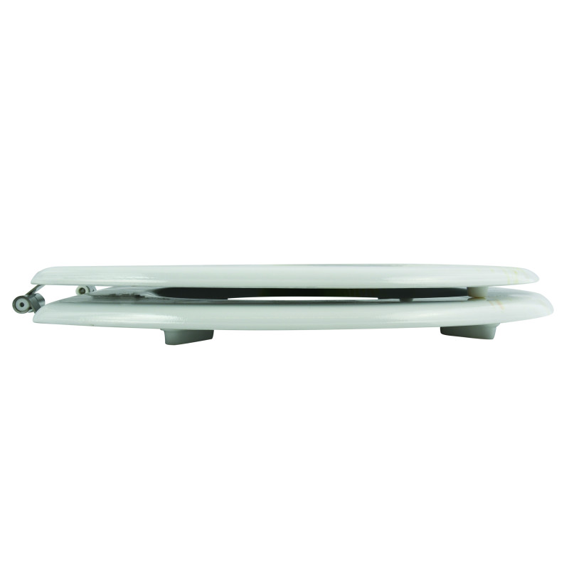 MSV Abattant Wc MDF Lingga - Charnières Inox