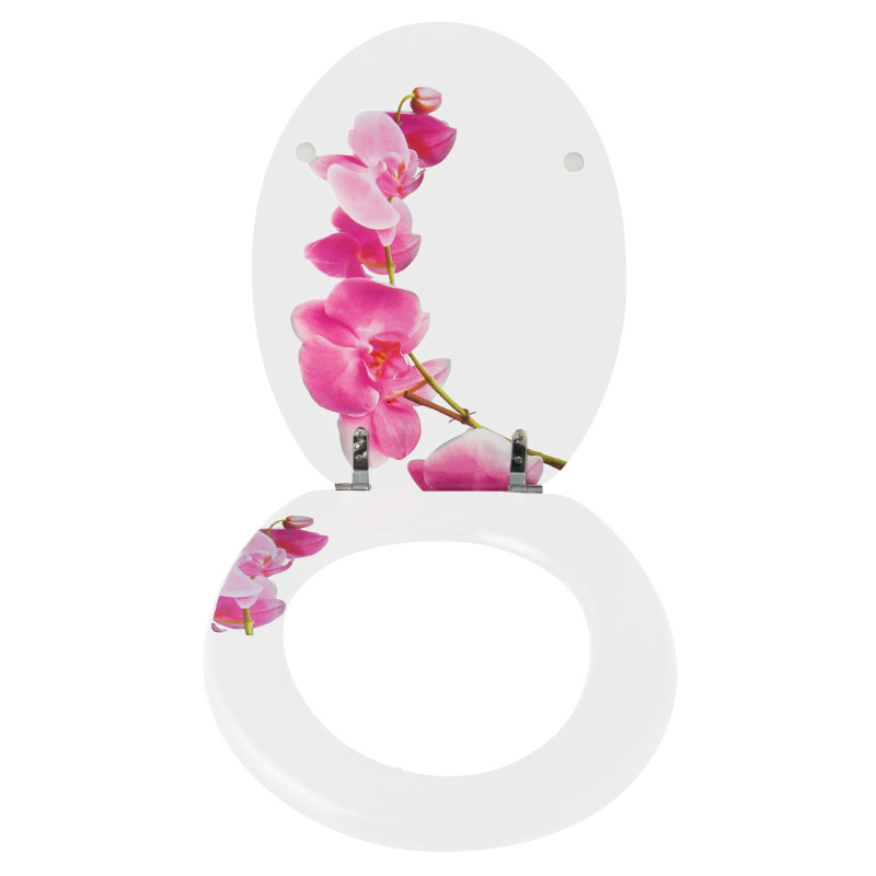 Toilet seat MDF Lanyu  - Stainless Steel Hinges MSV