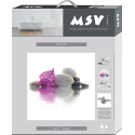 Abattant wc MDF Bornéo - Charnières Inox MSV