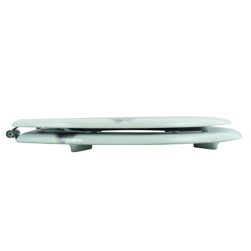 Abattant wc MDF Bornéo - Charnières Inox MSV