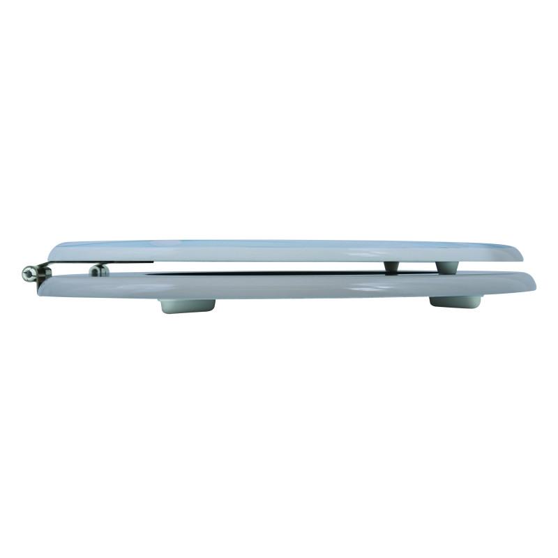 Toilet seat MDF Starfish - stainless steel hinges MSV