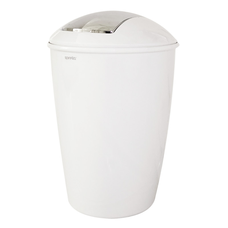 Rocking Bin SYDNEY 5L White Spirella