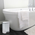 Spirella Badezimmer Treteimer AKIRA Steel 5L Mattweiß