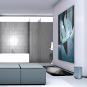 Spirella Badezimmer Treteimer Steel AKIRA 5L Fog Matt