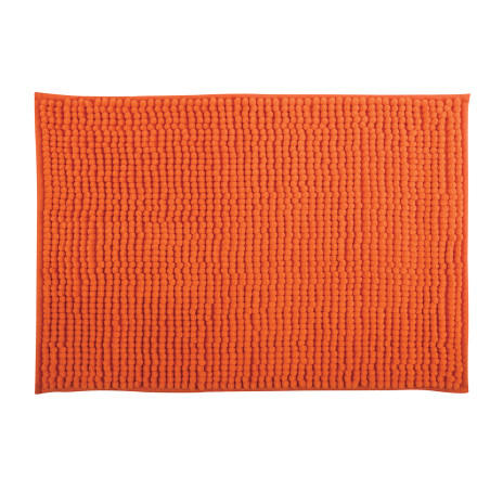Tapis de bain Microfibre CHENILLE 60x90cm Orange MSV