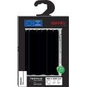 Polyester Shower curtain PRIMO 180x200cm Black Spirella