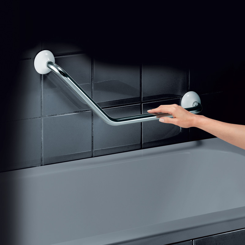 Richt- oder Stützstange ECO Edelstahl 71 cm Chrom Spirella