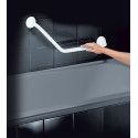 ECO Ellenbogenstrecker oder Stützstange Edelstahl 71 cm Weiß Spirella