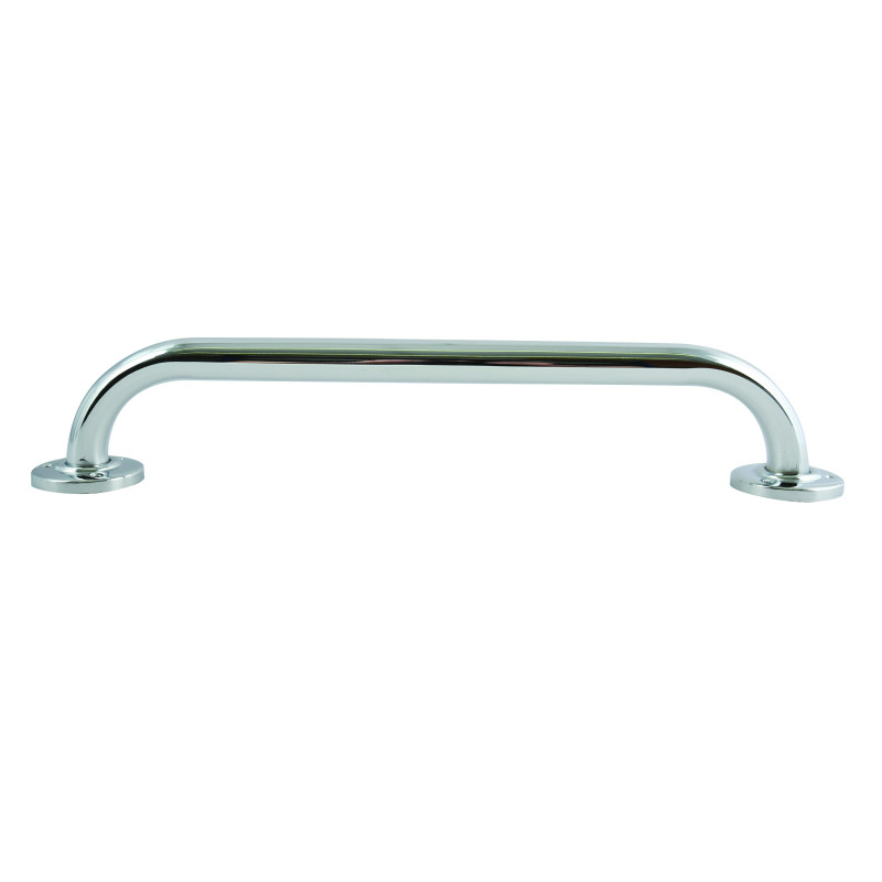 Barre de redressement ou d'appui Acier 40cm Chromé MSV