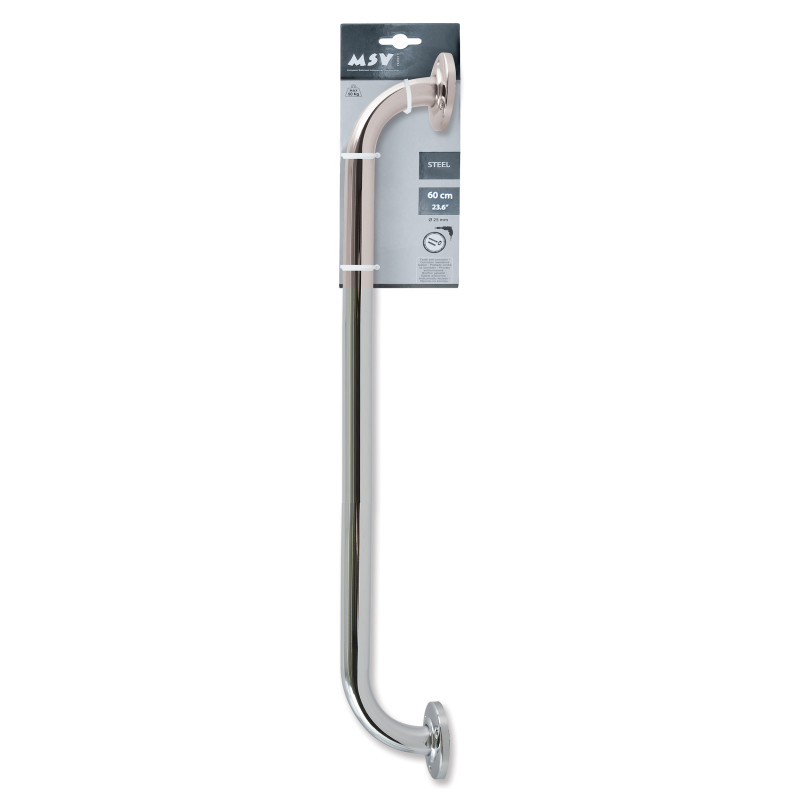 Barra raddrizzatrice o di sostegno Acciaio 60cm Cromato MSV