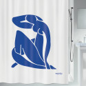 Cortina de ducha Poliéster THALIA 180x200cm Royal Blue Spirella