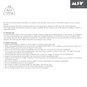 MSV Siège de douche Pliable