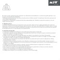 MSV Siège de douche Pliable