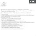 MSV Siège de douche Pliable