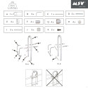 Poignée d'entrée pour le bain - Max 60kg MSV
