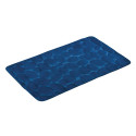 Alfombra de baño microfibra PEBBLE 40x60cm Azul Marino MSV