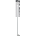 Suspente pour Barre de douche Alu 60cm Blanc MSV
