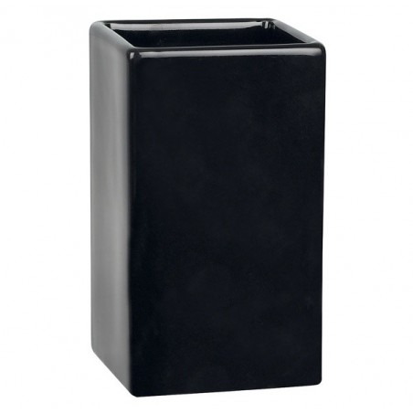 Goblet Ceramique QUADRO Noir Spirella Spirella