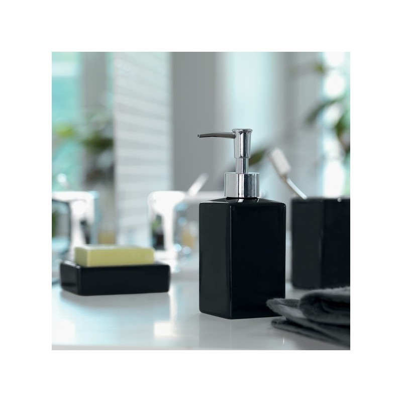 Goblet Ceramique QUADRO Noir Spirella Spirella