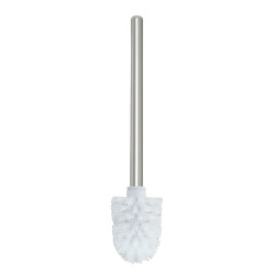 brosse wc de rechange chromé TUBE Blanc Spirella