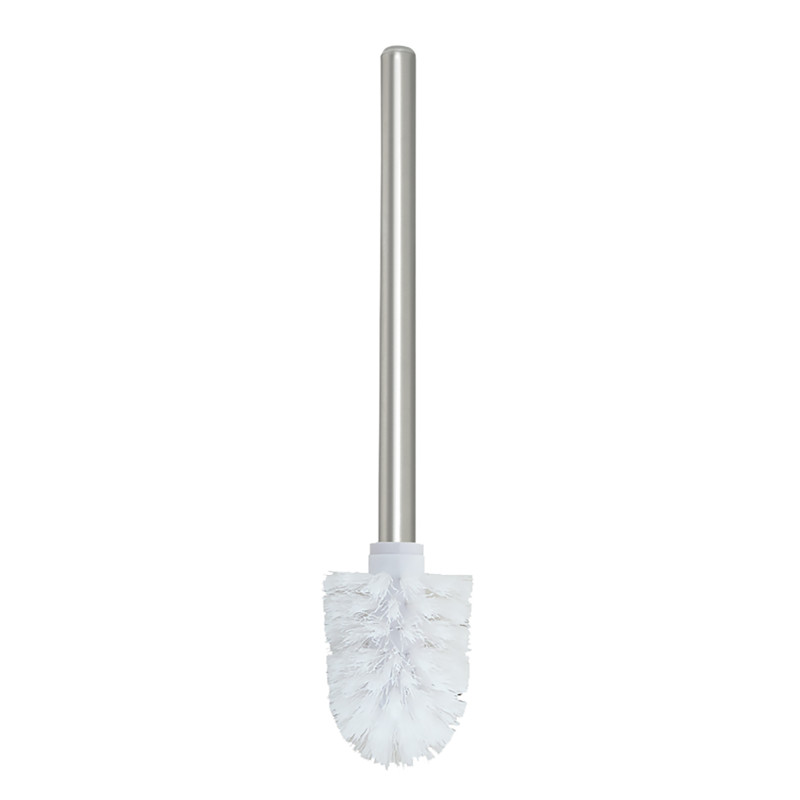 brosse wc de rechange chromé TUBE Blanc Spirella
