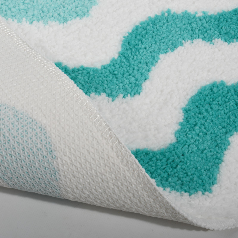 Tappetino da bagno in microfibra NAMI 50x80cm Spirella Blu