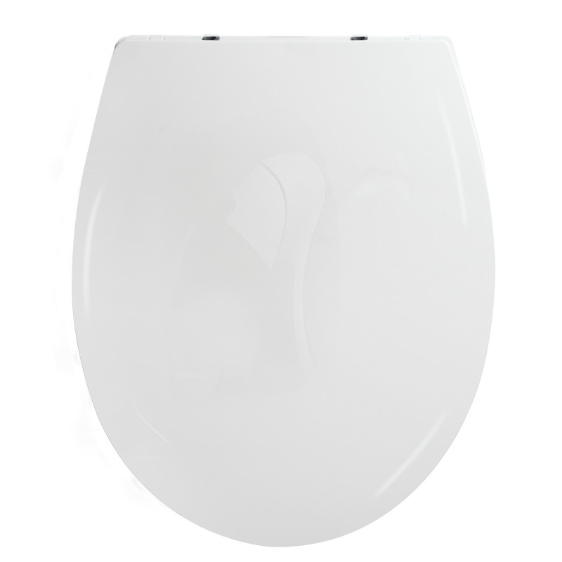 ABATTANT WC BROOKE  PP 100% RECYCLE BLANC BRILLANT SPIRELLA