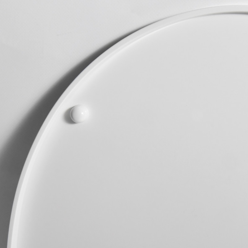 BROOKE PP TOILET SEAT 100% RECYCLED GLOSS WHITE SPIRELLA