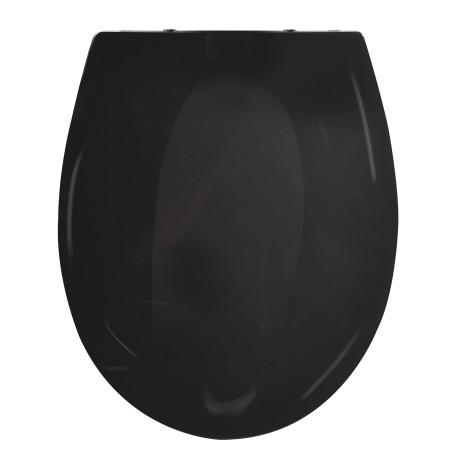 BROOKE PP TOILET SEAT 100% RECYCLED GLOSS BLACK SPIRELLA