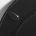 ABATTANT WC BROOKE  PP 100% RECYCLE NOIR BRILLANT SPIRELLA