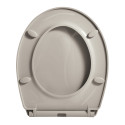 ABATTANT WC BROOKE  PP 100% RECYCLE TAUPE BRILLANT SPIRELLA