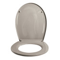 ABATTANT WC BROOKE  PP 100% RECYCLE TAUPE BRILLANT SPIRELLA