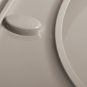 ABATTANT WC BROOKE  PP 100% RECYCLE TAUPE BRILLANT SPIRELLA