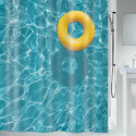 Duschvorhang Polyester WALTER 180x200cm Blau Spirella