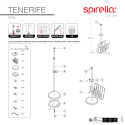 Porte rouleau Papier Wc sur pied & Porte journeaux TENERIFE Spirella